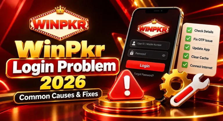 WinPkr Login Problem 2026 common causes and fixes guide
